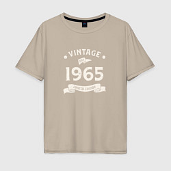Мужская футболка оверсайз Винтаж 1965 ограниченный выпуск