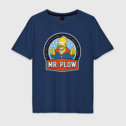 Мужская футболка оверсайз Mr Plow
