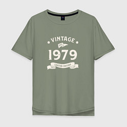 Мужская футболка оверсайз Винтаж 1979 ограниченный выпуск
