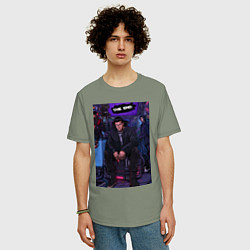 Футболка оверсайз мужская Конец геймеру, цвет: авокадо — фото 2