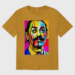 Мужская футболка оверсайз Salvador Dali