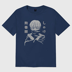 Мужская футболка оверсайз Инумаки Лосось