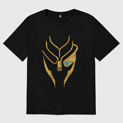 Мужская футболка оверсайз Mass Effect Garrus