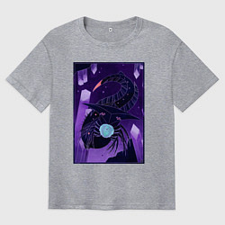 Мужская футболка оверсайз Subnautica подводный монстр