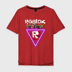 Мужская футболка оверсайз Roblox, роблокс