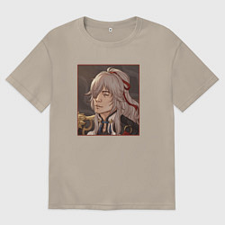 Мужская футболка оверсайз Цзин Юань