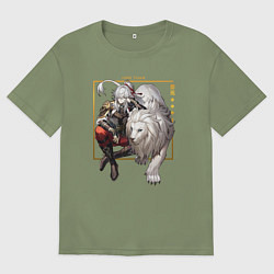 Мужская футболка оверсайз Jing Honkai