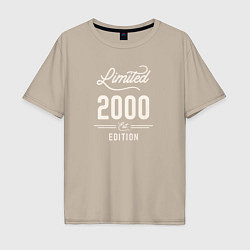 Мужская футболка оверсайз 2000 ограниченный выпуск