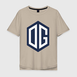 Мужская футболка оверсайз OG logo