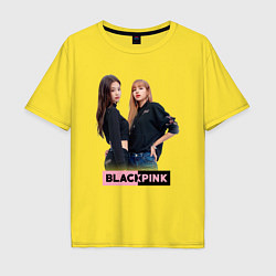 Мужская футболка оверсайз Blackpink kpop