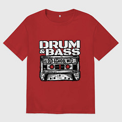 Мужская футболка оверсайз Dnb oldschool