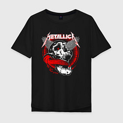 Футболка оверсайз мужская Metallica The God that failed, цвет: черный