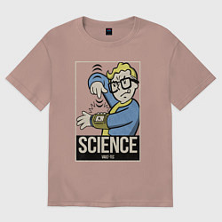 Мужская футболка оверсайз Vault science