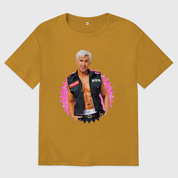 Мужская футболка оверсайз Полицейский Райан Гослинг