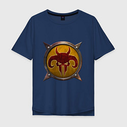 Мужская футболка оверсайз Зверолюды Warhammer: Total War