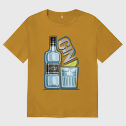 Мужская футболка оверсайз Джин