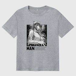 Мужская футболка оверсайз Макима биография