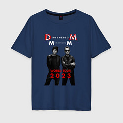Мужская футболка оверсайз Depeche Mode 2023 Memento Mori - Dave & Martin 04