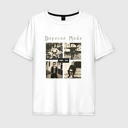Мужская футболка оверсайз Depeche Mode - Exotic Tour Band