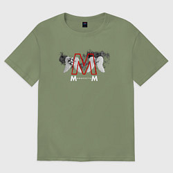 Мужская футболка оверсайз Depeche Mode - Memento Mori Angels