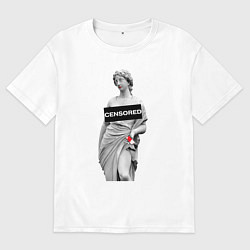 Мужская футболка оверсайз MoMo - Censored