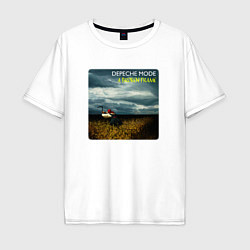 Футболка оверсайз мужская Depeche Mode - A Broken Frame Album, цвет: белый