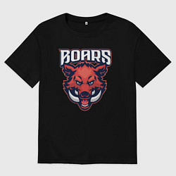 Мужская футболка оверсайз Кабаны