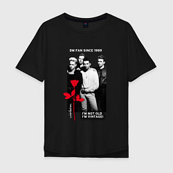 Мужская футболка оверсайз Depeche Mode - Im vintage rose