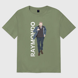 Мужская футболка оверсайз Рэймондо