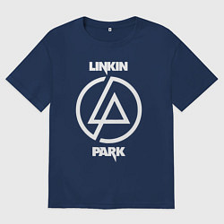 Мужская футболка оверсайз Linkin Park logo