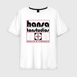 Футболка оверсайз мужская Depeche Mode - Hansa tonstudios, цвет: белый