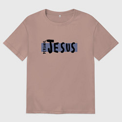 Мужская футболка оверсайз Depeche Mode - personal jesus logo