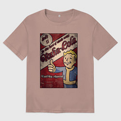 Мужская футболка оверсайз Vault boy - nuclear cola