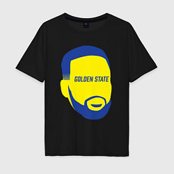 Мужская футболка оверсайз Golden State Curry