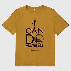 Мужская футболка оверсайз Curry do all things