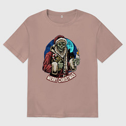 Мужская футболка оверсайз Dead Christmas