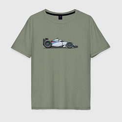 Мужская футболка оверсайз Formula 1 Williams