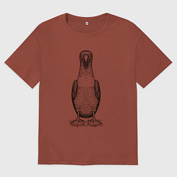 Мужская футболка оверсайз Олуша анфас