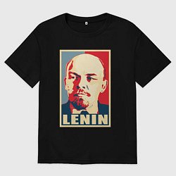 Мужская футболка оверсайз Владимир Ильич Ленин