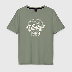 Мужская футболка оверсайз 1989 год - выдержанный до совершенства