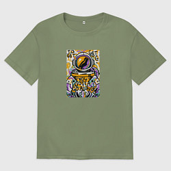 Мужская футболка оверсайз You gotta go along