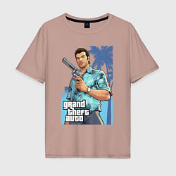 Мужская футболка оверсайз GTA - Томми Версетти