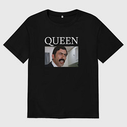 Мужская футболка оверсайз Queen - Mimino мем