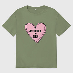 Мужская футболка оверсайз Обманутый вкладчик