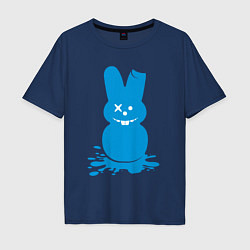 Футболка оверсайз мужская Blue bunny, цвет: тёмно-синий