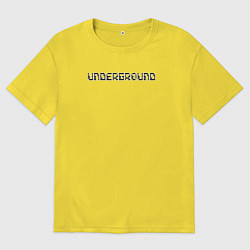 Мужская футболка оверсайз Underground