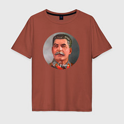 Мужская футболка оверсайз Stalin color