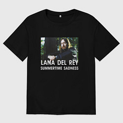 Мужская футболка оверсайз Егор Летов х Лана Дел Рэй