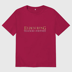 Футболка оверсайз мужская Elden ring shadow of the erdthree, цвет: маджента