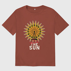 Мужская футболка оверсайз Once more round the Sun